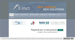Desktop Screenshot of linet.it